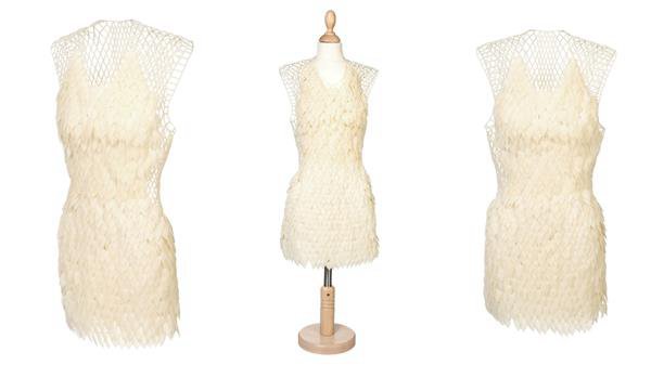 3D打印衣服越來越普遍 服裝設(shè)計專業(yè)學(xué)生3D打印裙子_e鍵3D打印服務(wù)