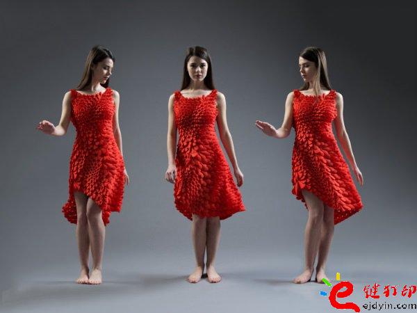 3d打印服裝 升級(jí)2.0版3D打印Kinematic Petals連衣裙誕生_3D打印服務(wù)公司 3d打印服裝 升級(jí)2.0版3D打印Kinematic Petals連衣裙誕生_3D打印服務(wù)公司