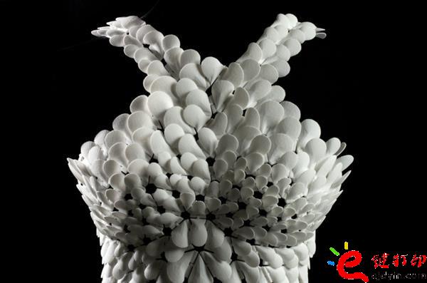 3d打印服裝 升級(jí)2.0版3D打印Kinematic Petals連衣裙誕生_3D打印服務(wù)公司 3d打印服裝 升級(jí)2.0版3D打印Kinematic Petals連衣裙誕生_3D打印服務(wù)公司